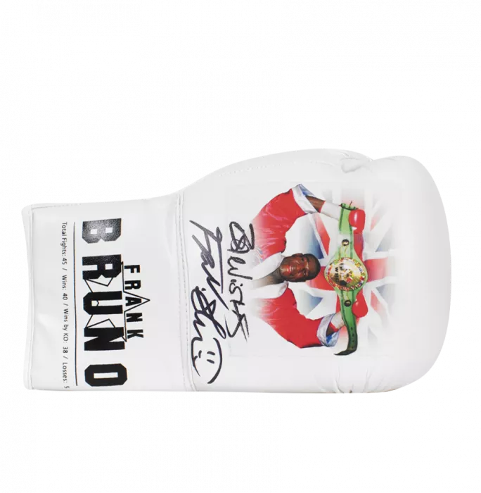 Frank Bruno Signed Boxing Glove