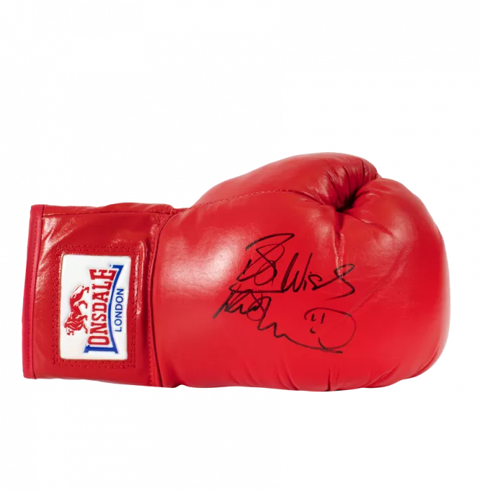 Frank Bruno Signed Lonsdale Boxing Glove