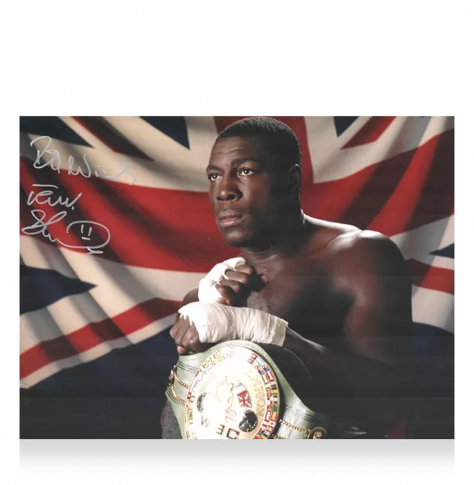 Frank Bruno Signed Photo