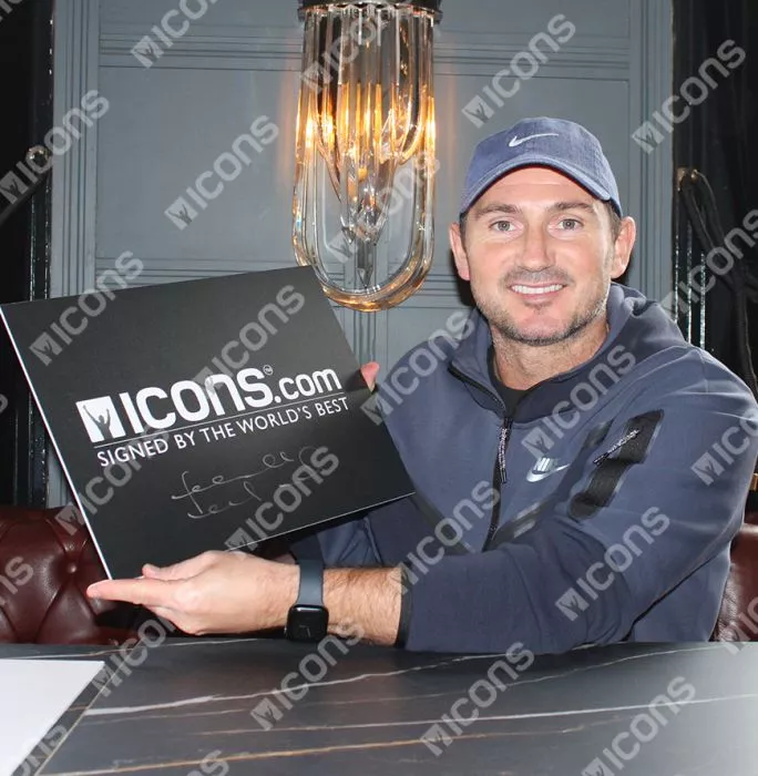 Frank Lampard Signed Adidas Football Boot