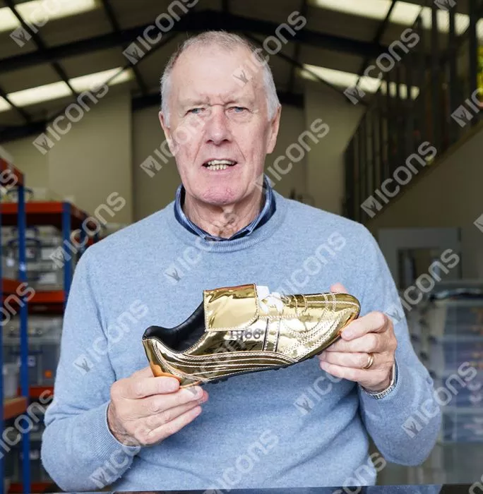 Geoff Hurst Signed Golden Boot: 1966