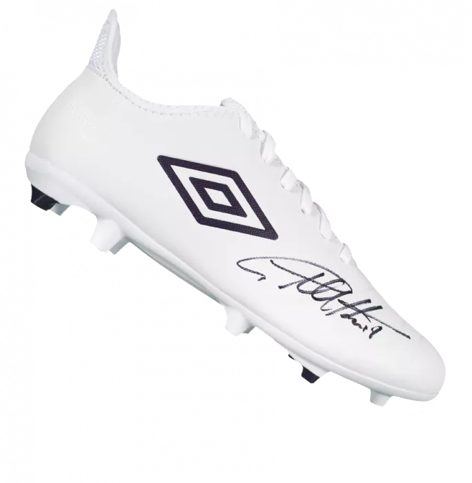 Geoff Hurst Signed Umbro Boot