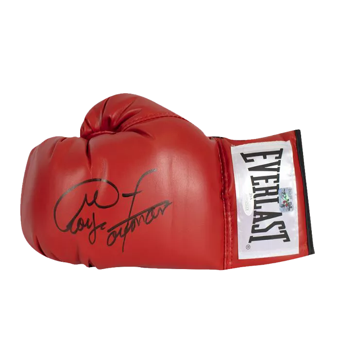 George Foreman Signed Everlast Boxing Glove