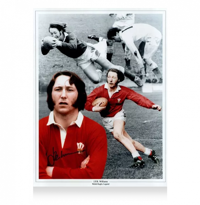 J.P.R. Williams Signed Photo