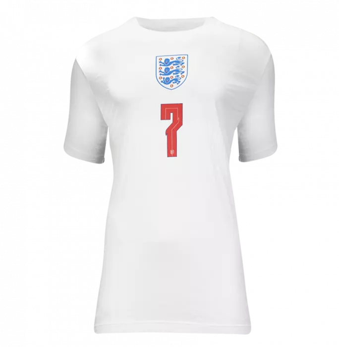 Jack Grealish Back Signed England T-Shirt