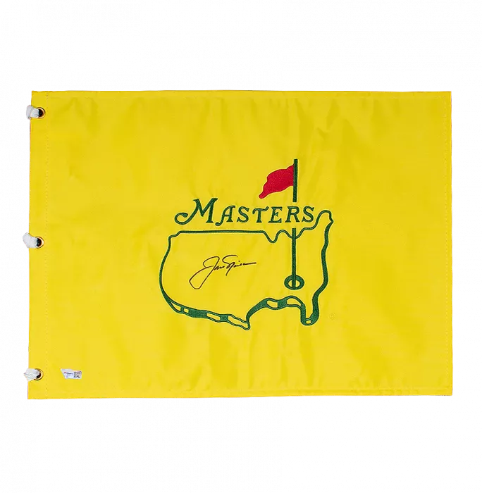 Jack Nicklaus Signed Masters Pin Flag