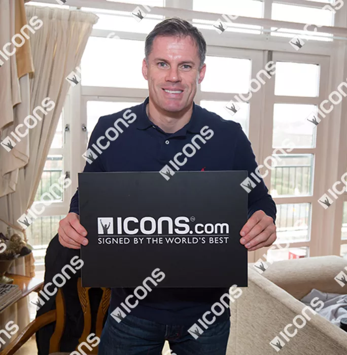 Jamie Carragher Signed Nike Boot