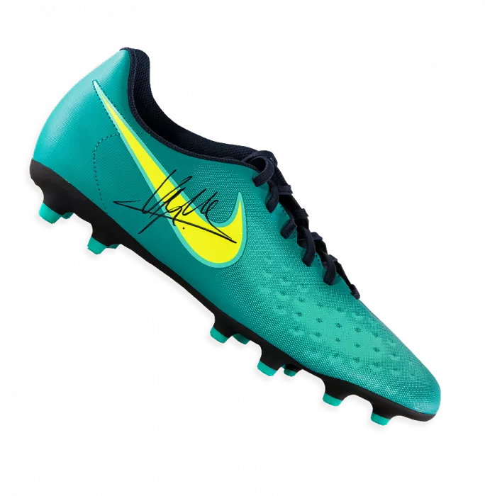 Jan Vertonghen Signed Blue Nike Magista Boot