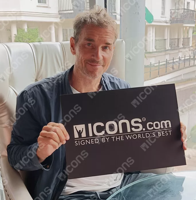 Jens Lehmann Signed Orange Goalkeeper Shirt