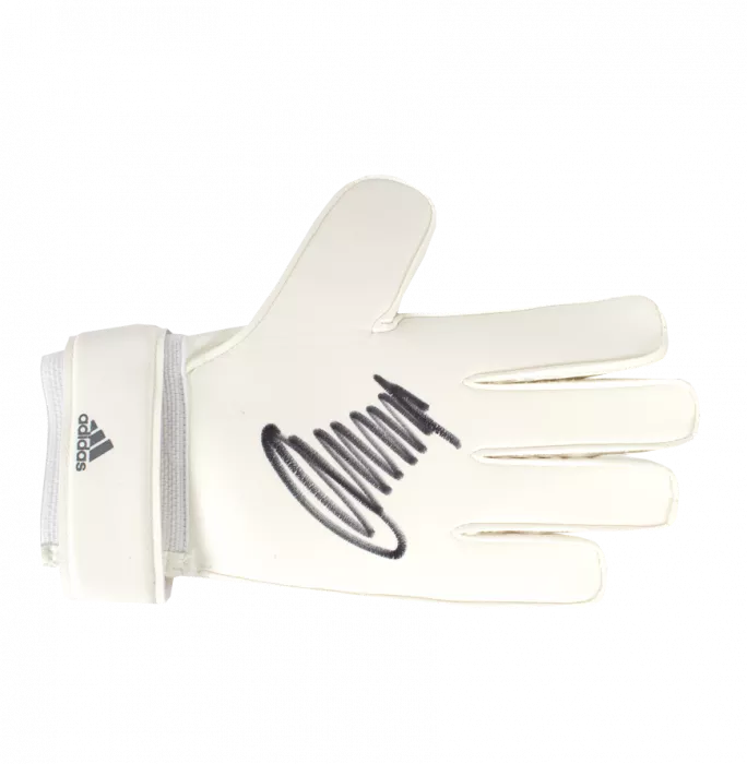 Jerzy Dudek Signed Goalkeeper Glove: Adidas