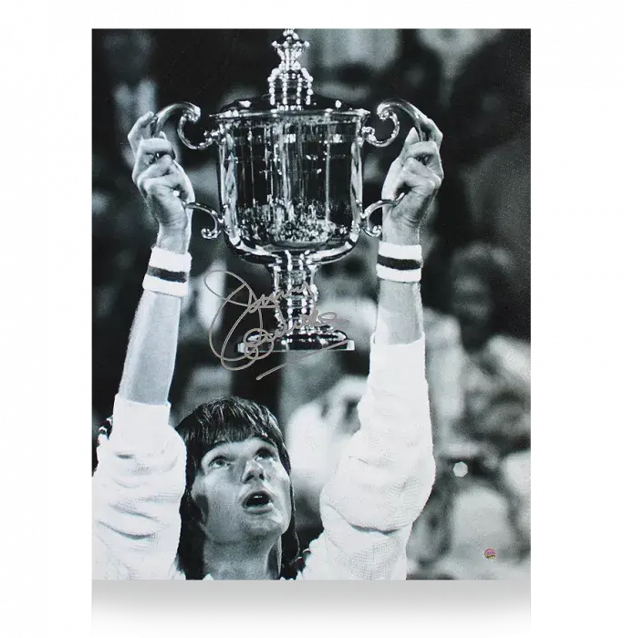 Jimmy Connors Signed Photo: US Open Champion