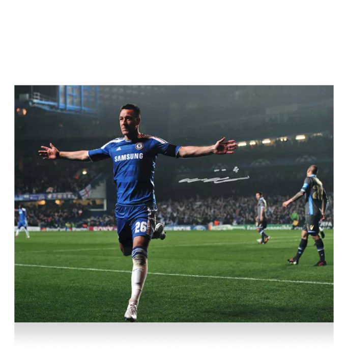 John Terry Signed Chelsea Photo