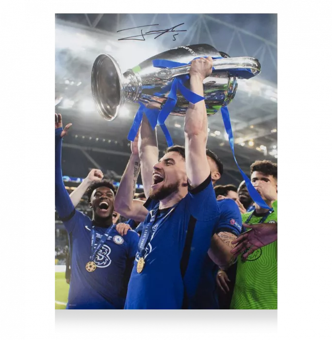 Jorginho Signed Chelsea Photo