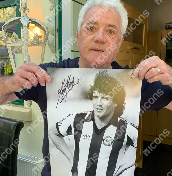Kevin Keegan Signed Newcastle Photo