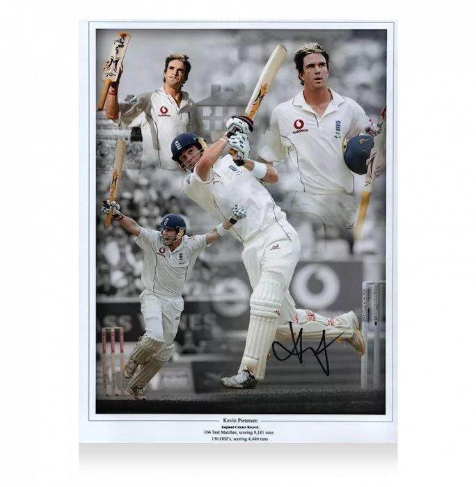 Kevin Pietersen Signed Photo