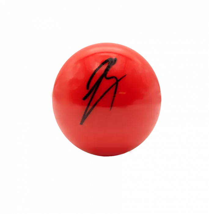 Luca Brecel Signed Red Snooker Ball