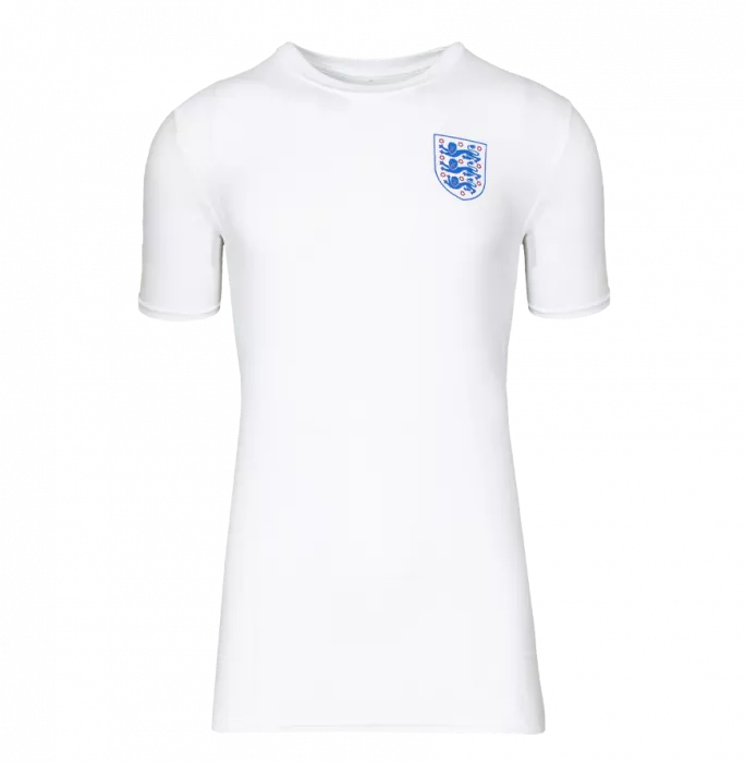 Luke Shaw Back Signed England Home T-Shirt