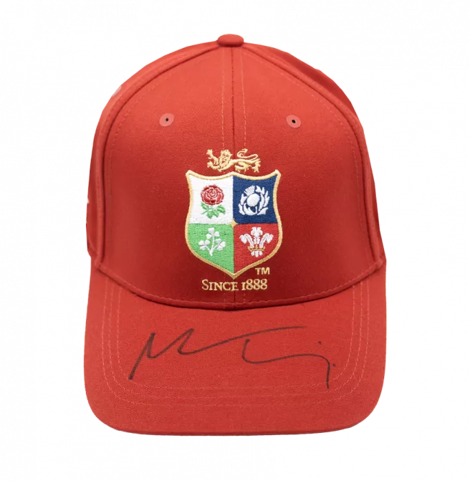 Maro Itoje Signed British & Irish Lions Cap