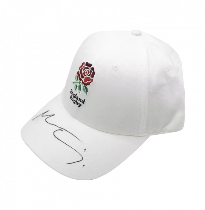 Maro Itoje Signed England Cap