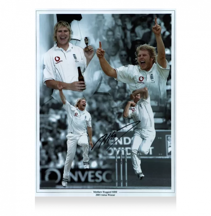 Matthew Hoggard Signed Photo