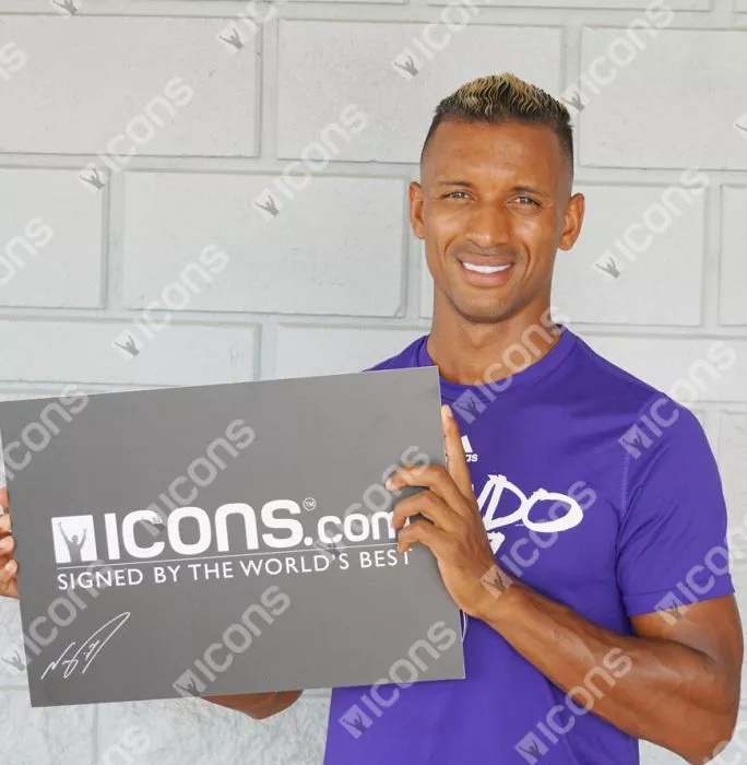 Nani Signed Manchester United Photo
