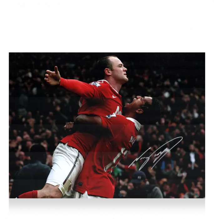 Nani Signed Manchester United Photo