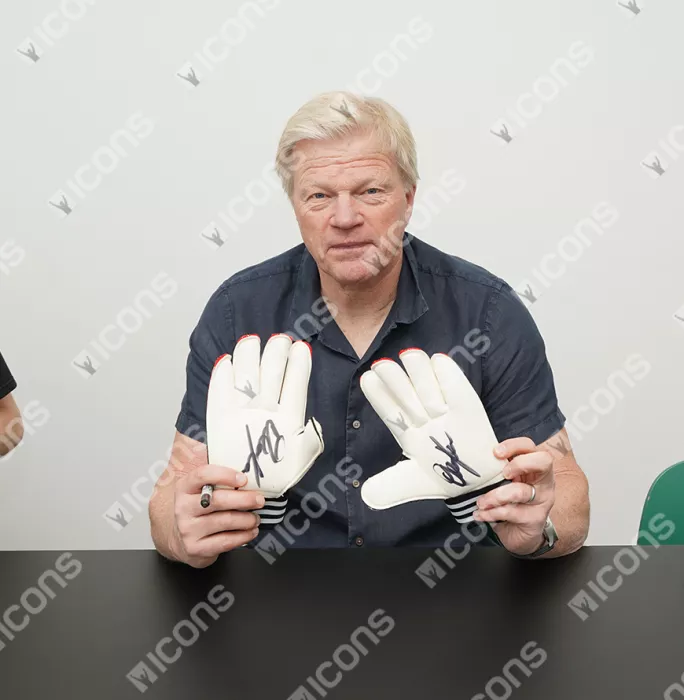 Oliver Kahn Signed Adidas Goalkeeper Glove
