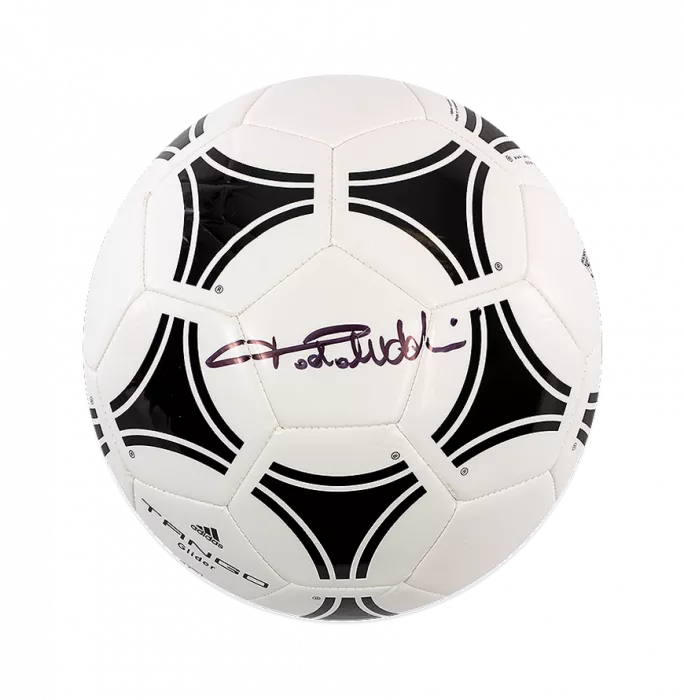 Paolo Maldini Signed Adidas Tango Football