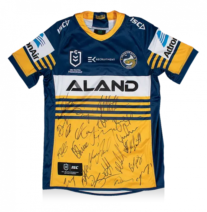 Parramatta Eels Squad Signed 2020 NRL Jersey