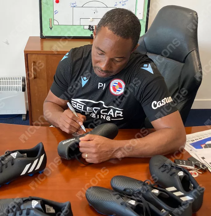 Paul Ince Signed Adidas Boot