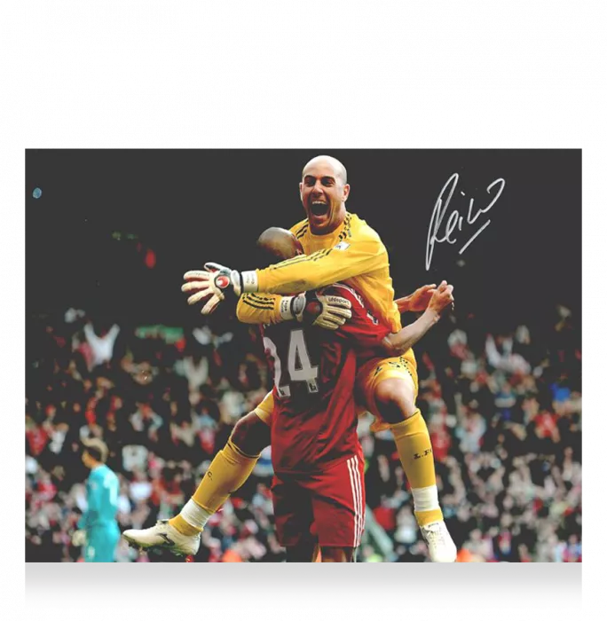 Pepe Reina Signed Liverpool Photo