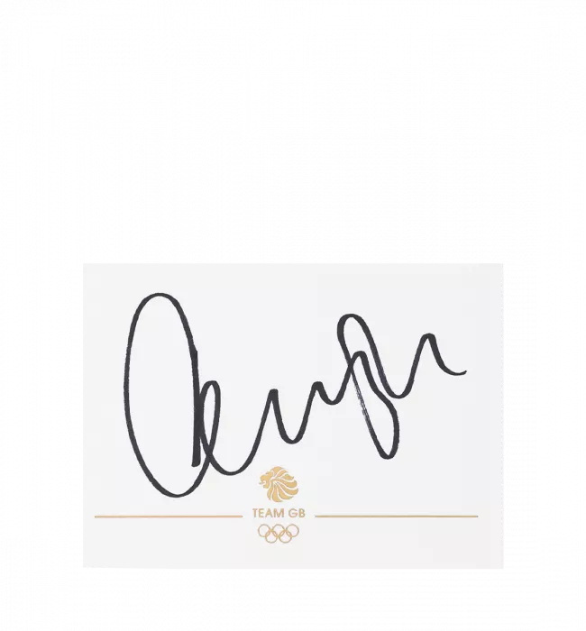 Peter Kennaugh Signed Team GB Card