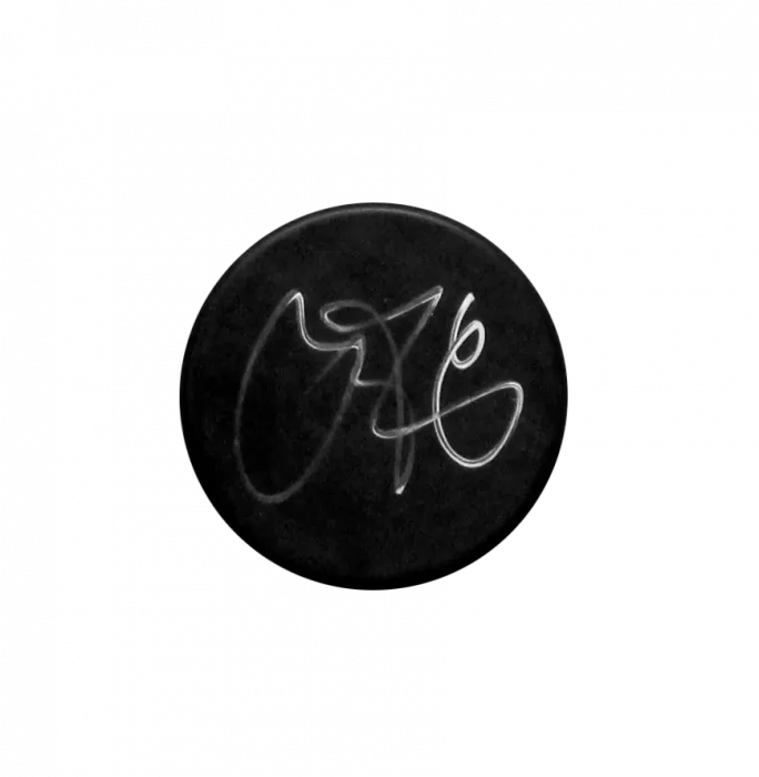 Petr Cech Signed Ice Hockey Puck
