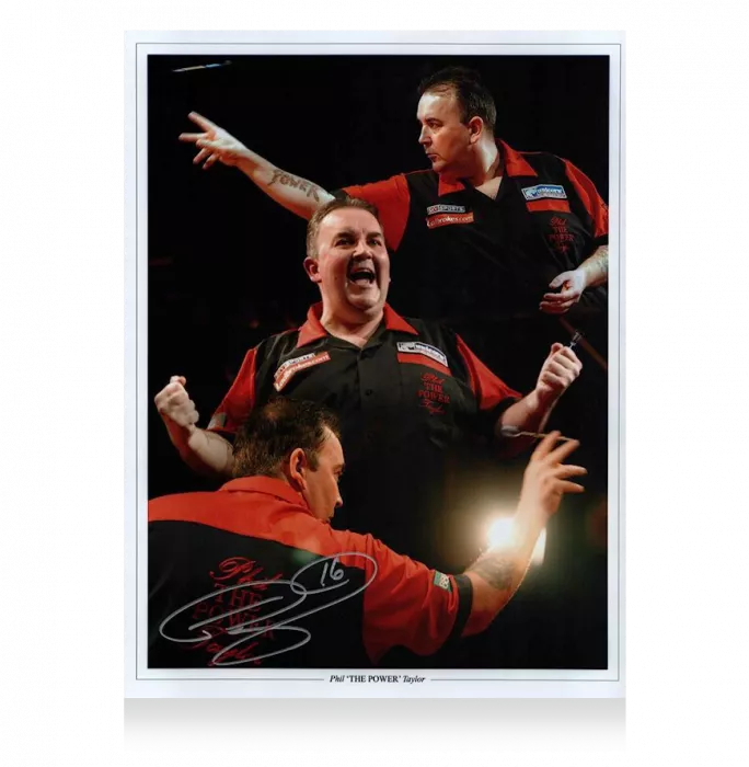 Phil Taylor Signed Photo