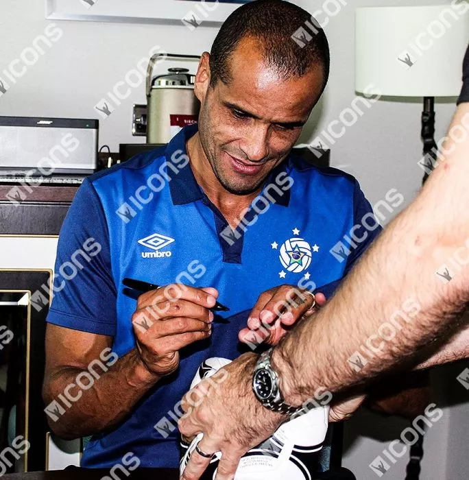 Rivaldo Signed Adidas Tango Ball