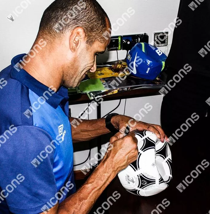 Rivaldo Signed Adidas Tango Ball