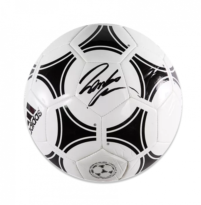Roberto Carlos Signed Adidas Tango Ball