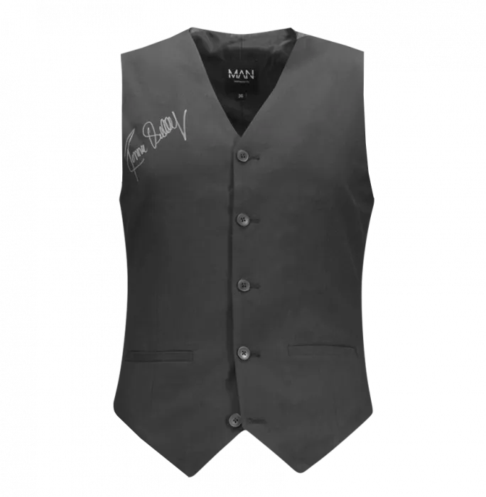 Ronnie O'Sullivan Signed Black Waistcoat