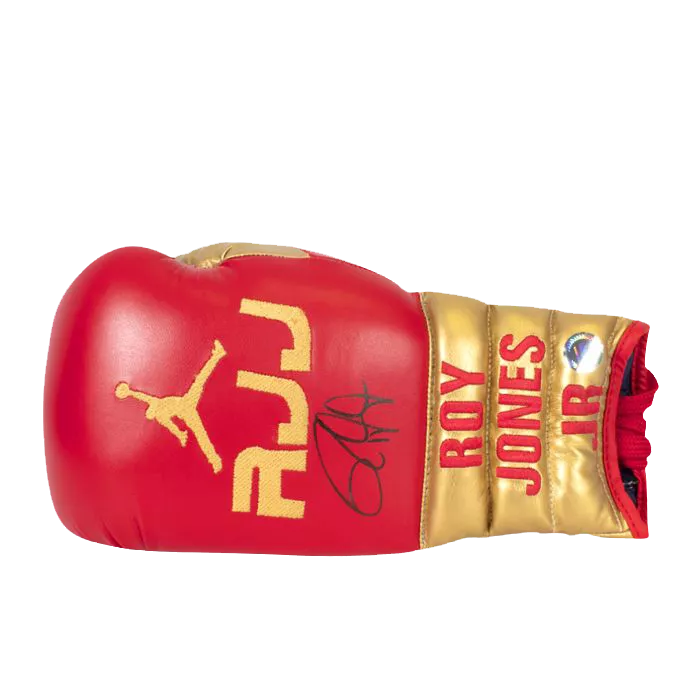 Roy Jones Jr Signed Everlast Boxing Glove