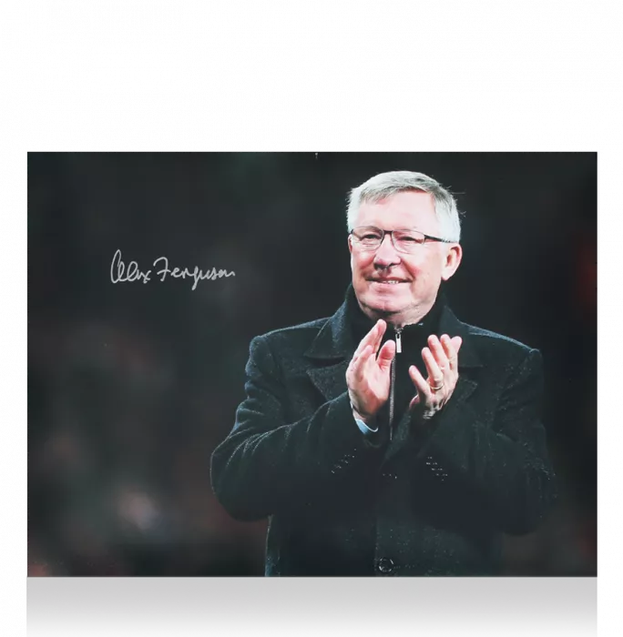 Sir Alex Ferguson Signed Photo: The Boss