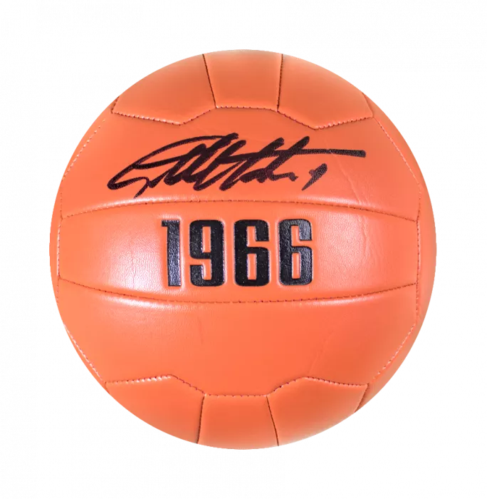 Sir Geoff Hurst Signed Retro 1966 Football