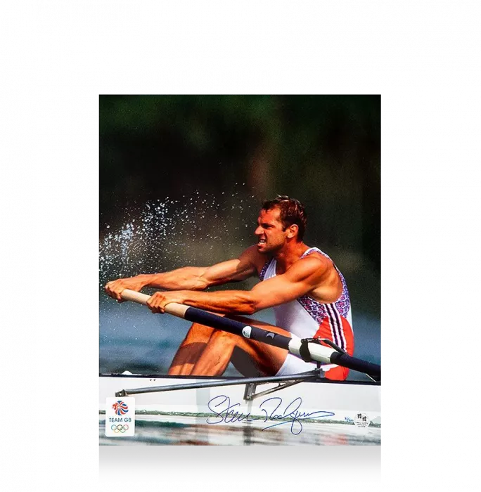 Sir Steve Redgrave Signed Team GB Photo