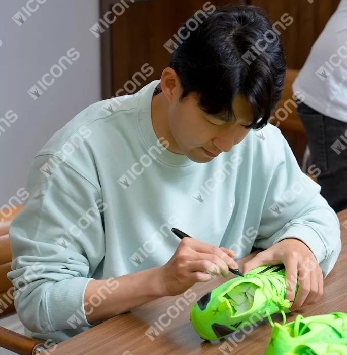 Son Heung-min Signed Adidas X Boot Green