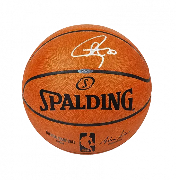 Stephen Curry Signed Spalding NBA Basketball