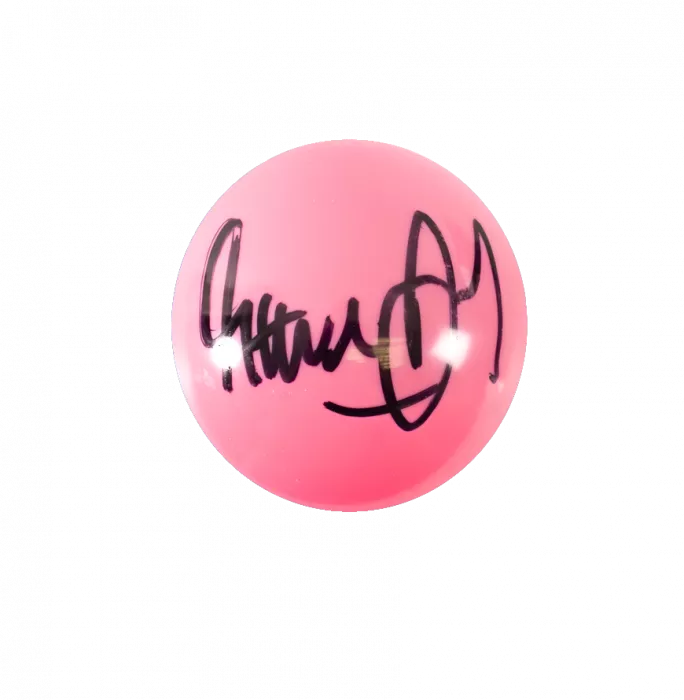 Steve Davis Signed Pink Snooker Ball