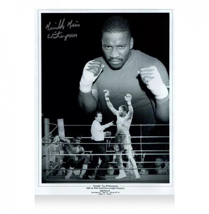 Tim Witherspoon Signed Photo