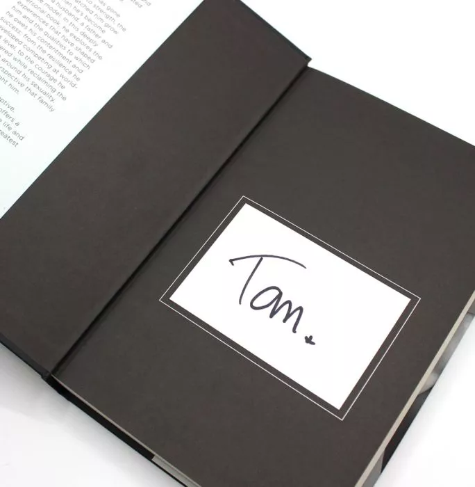 Tom Daley Signed Book: Coming Up For Air