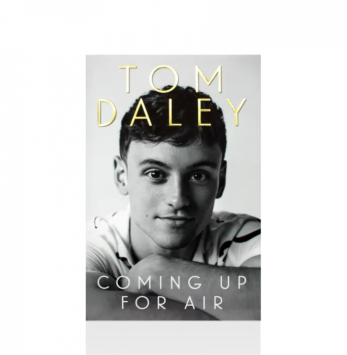 Tom Daley Signed Book: Coming Up For Air