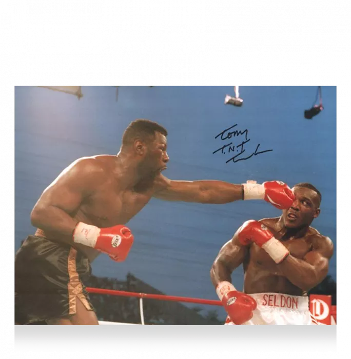 Tony Tucker Signed Photo