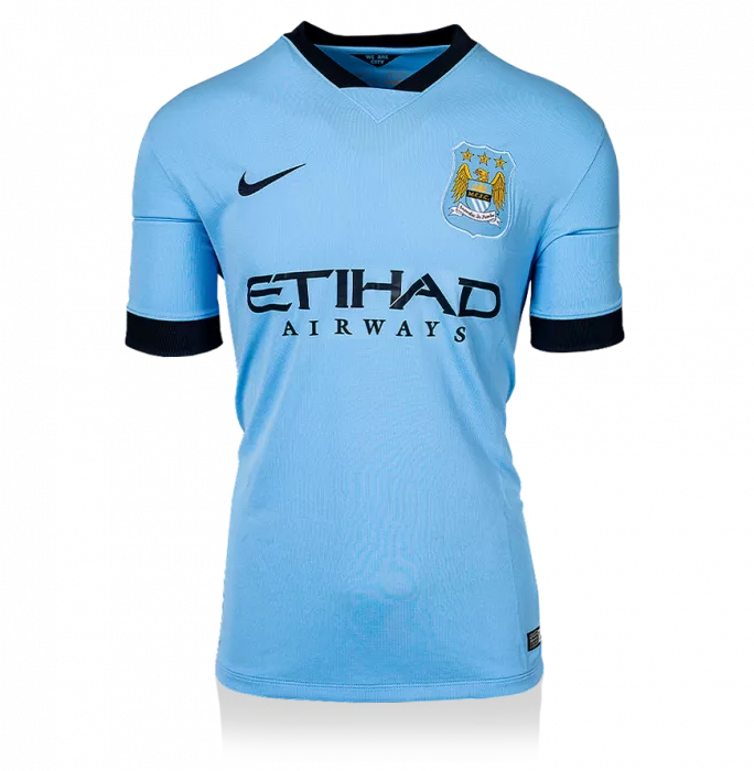 UNSIGNED Manchester City 2014-15 Home Shirt